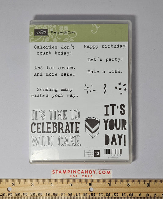 Stampin Up - Party with Cake