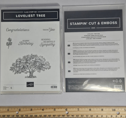 Stampin Up - Lovliest Tree with Lovliest Tree Dies