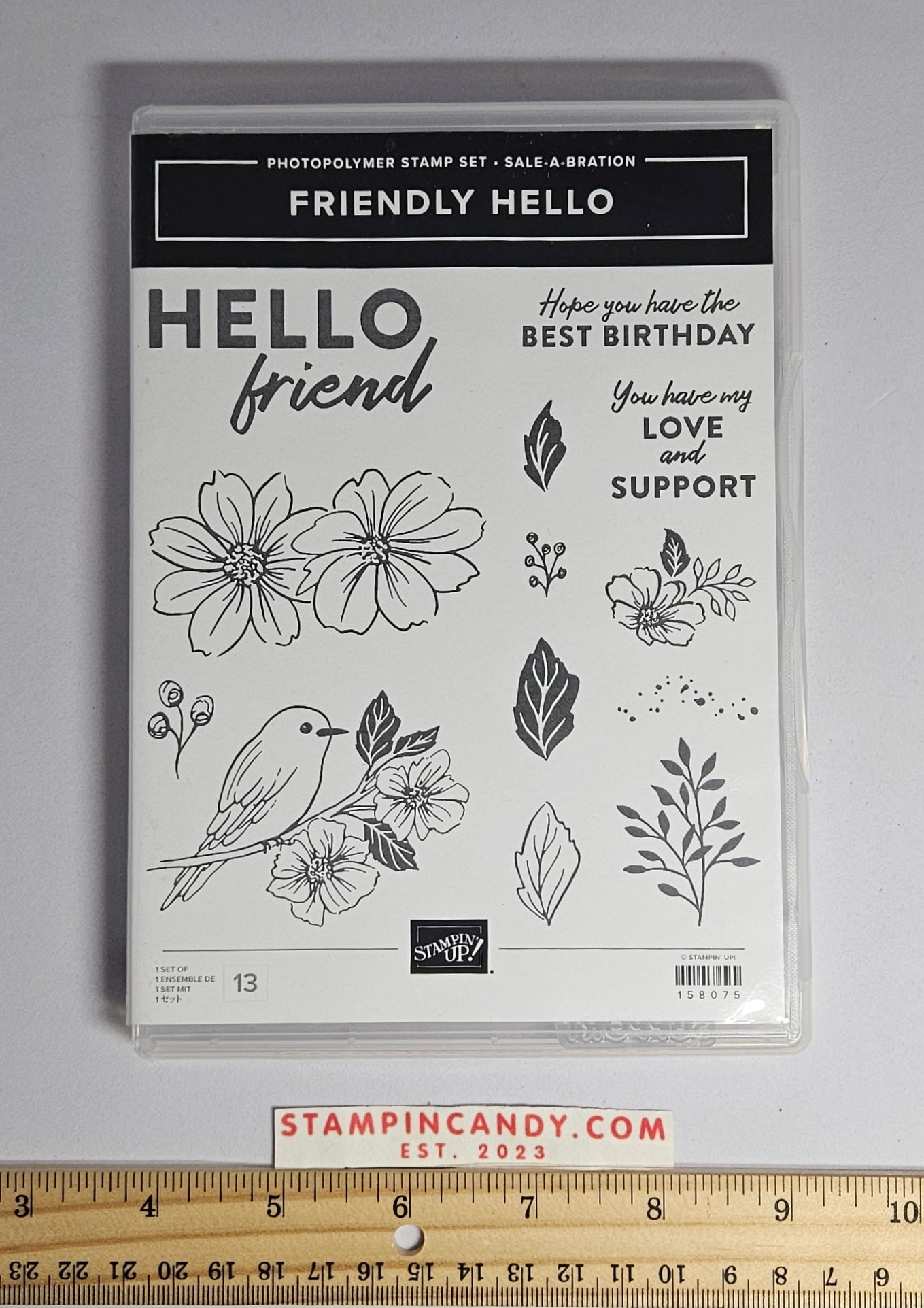 Stampin Up - Friendly Hello