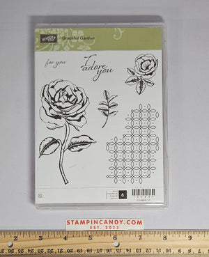 Stampin Up - Graceful Garden *Missing 2 Stickers*