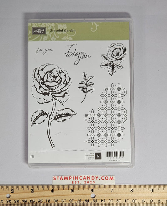 Stampin Up - Graceful Garden *Missing 2 Stickers*