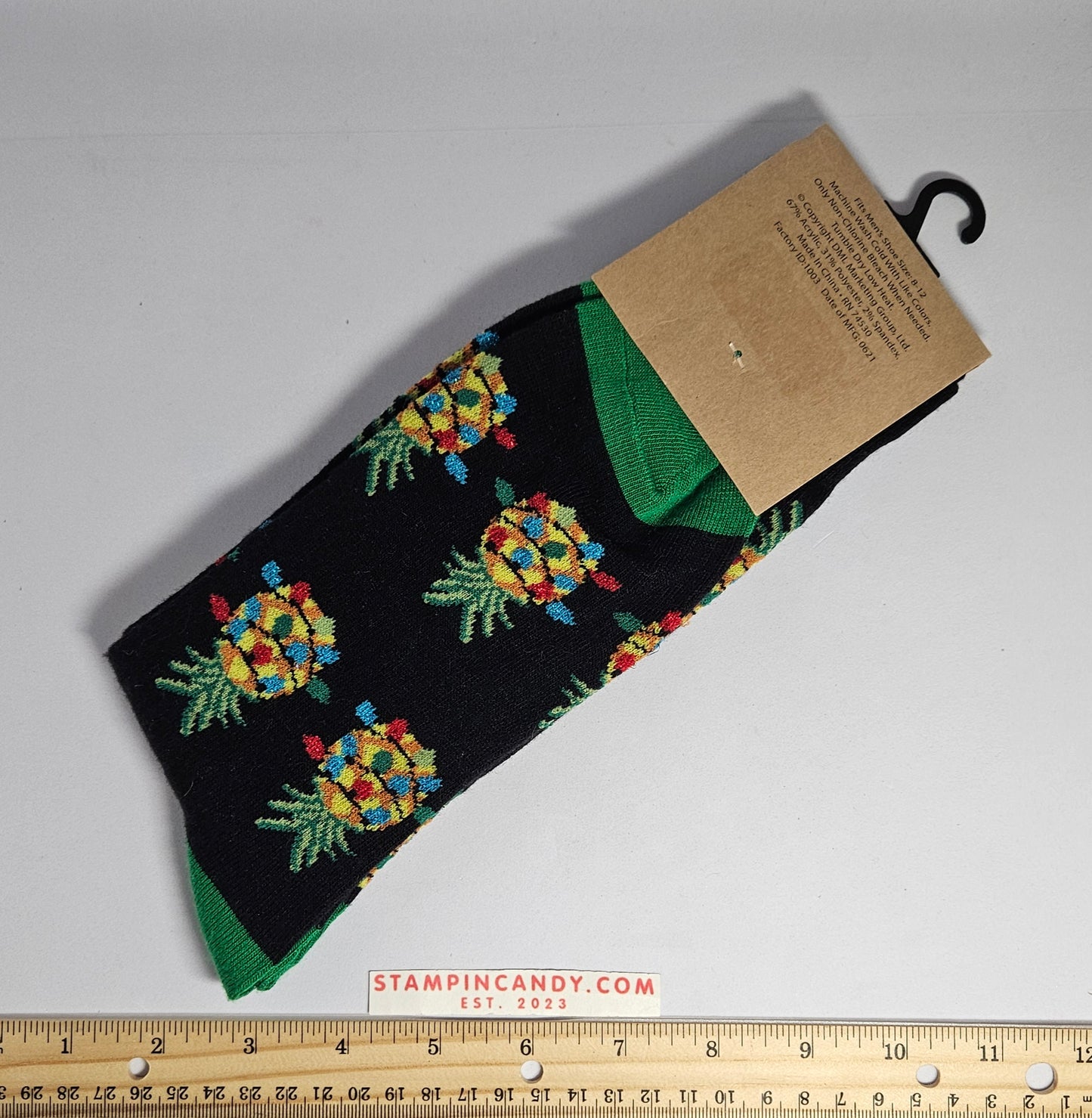 Legale - Christmas Pineapple Socks M 8-12