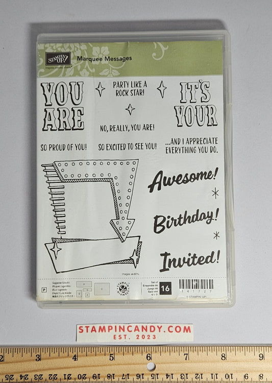 Stampin Up - Marquee Messages