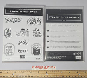 Stampin Up - Spooktacular Bash w/ Ornate Frames Dies
