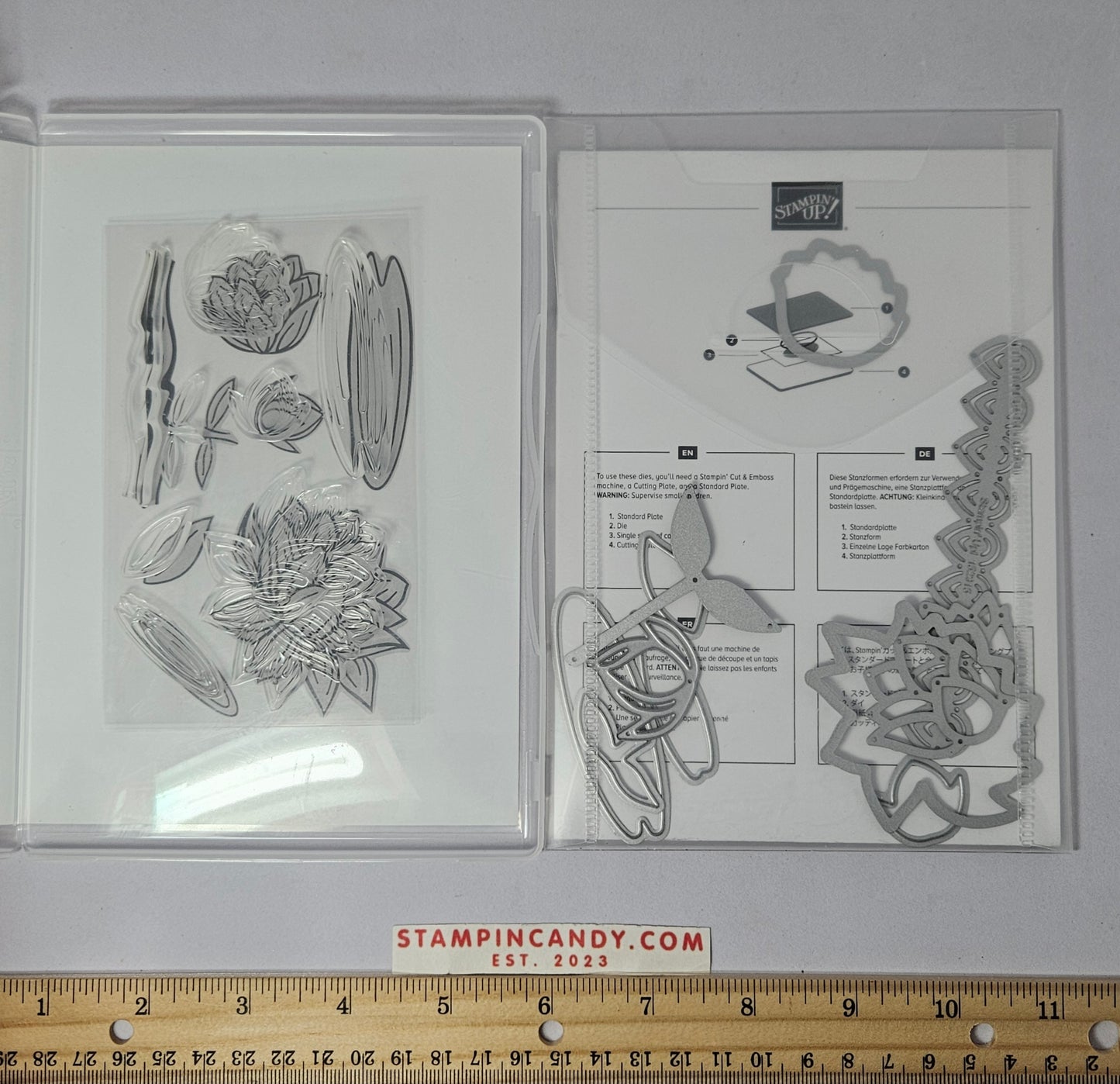 Stampin Up - Lovely Lily Pad w/ Lily Pad Dies