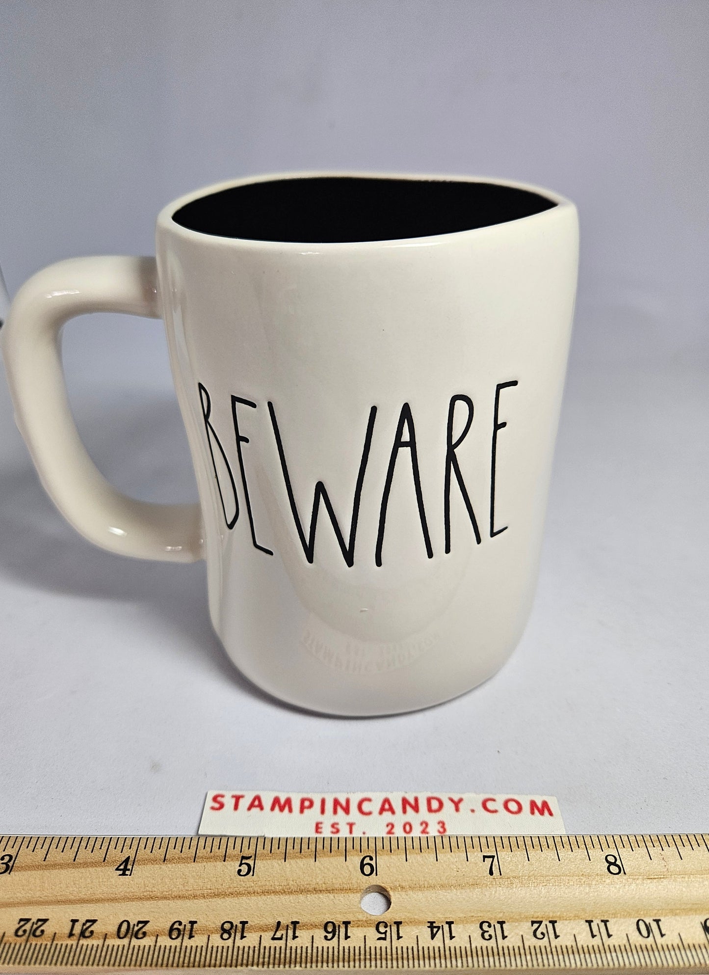 Rae Dunn - Peanuts Halloween Vampire Snoopy Beware Mug