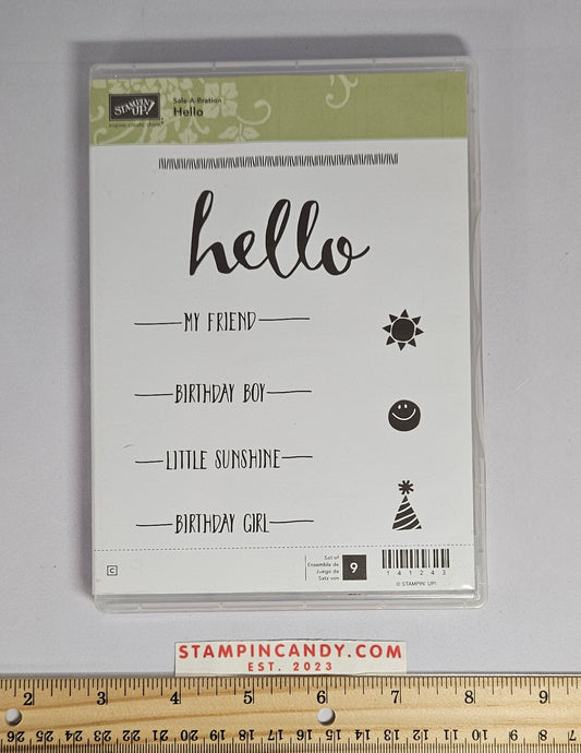 Stampin Up - Hello