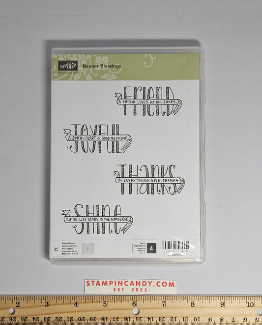 Stampin Up - Banner Blessings