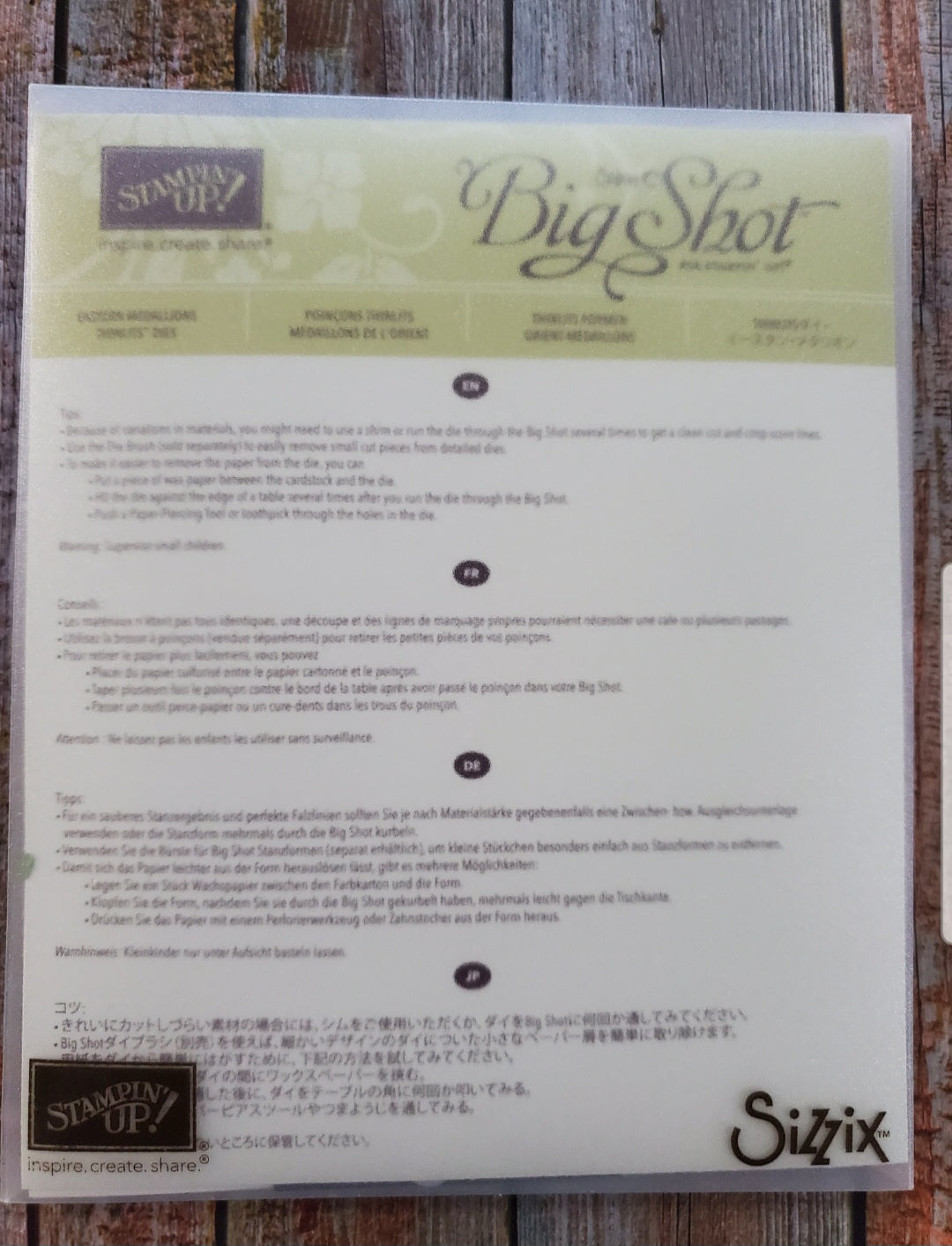 Stampin Up - Eastern Beauty with Eastern Medallion Dies