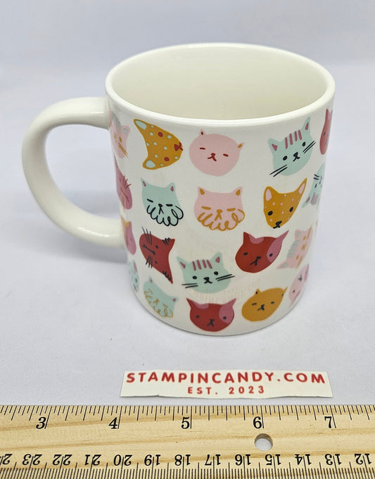 Cat Person Mug (Faces)