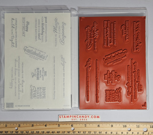 Stampin Up - In Your Words