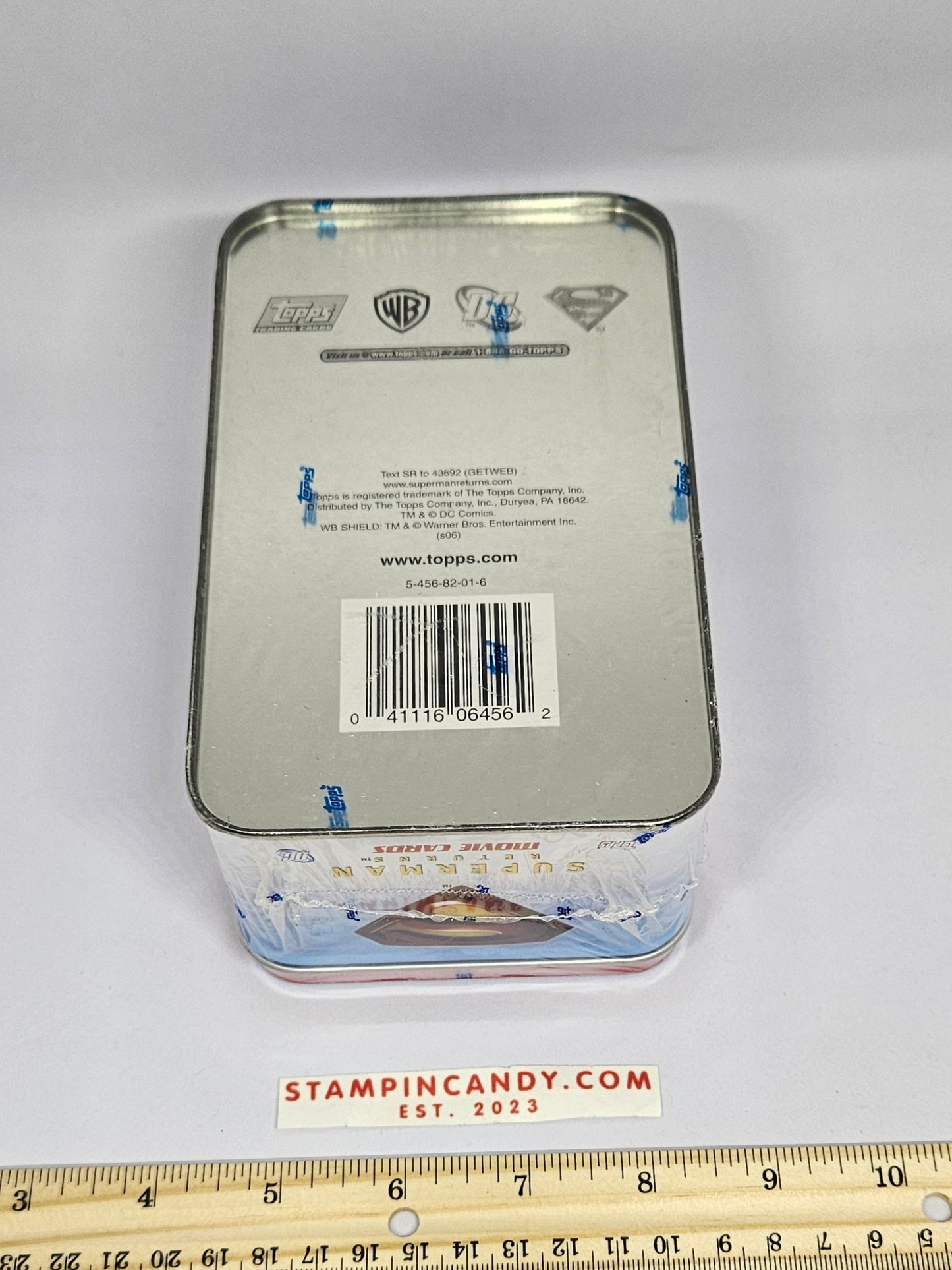 Topps 2006 Superman Returns Movie Card Tin (37 Cards Inside)