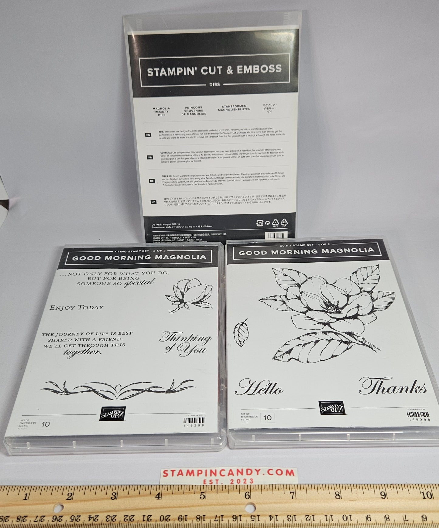 Stampin Up - Good Morning Magnolia (Both Sets 1 and 2 of 2) w/ Magnolia Memory Dies