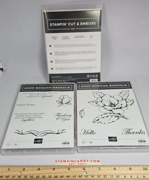 Stampin Up - Good Morning Magnolia (Both Sets 1 and 2 of 2) w/ Magnolia Memory Dies