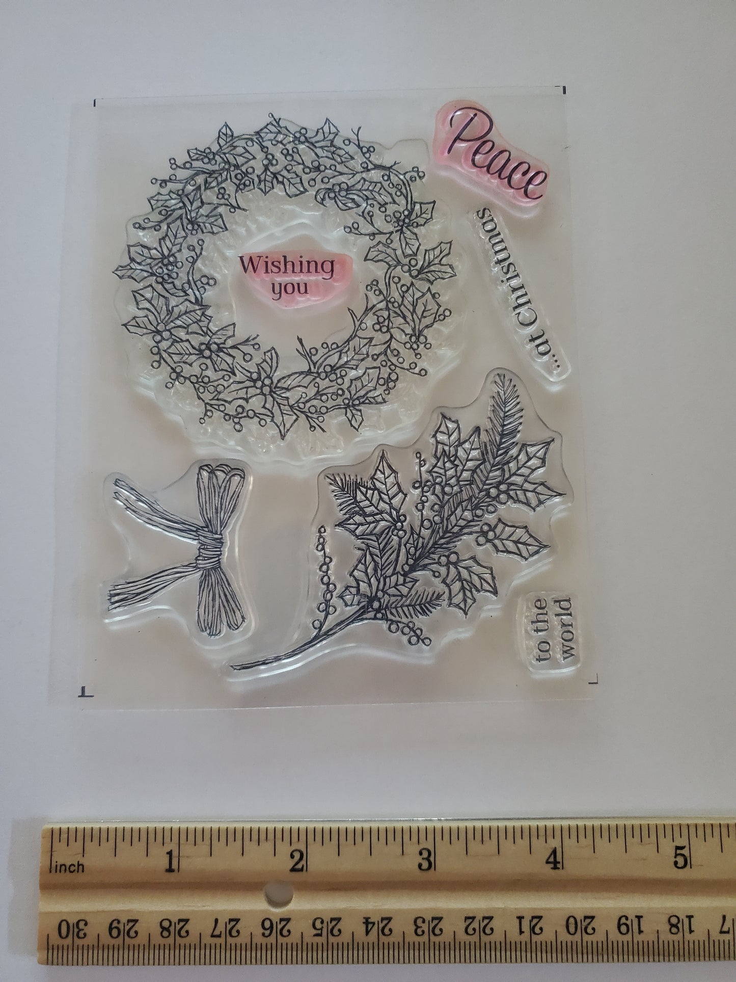 Stampin' UP! "Peaceful Wreath" Stamp Set