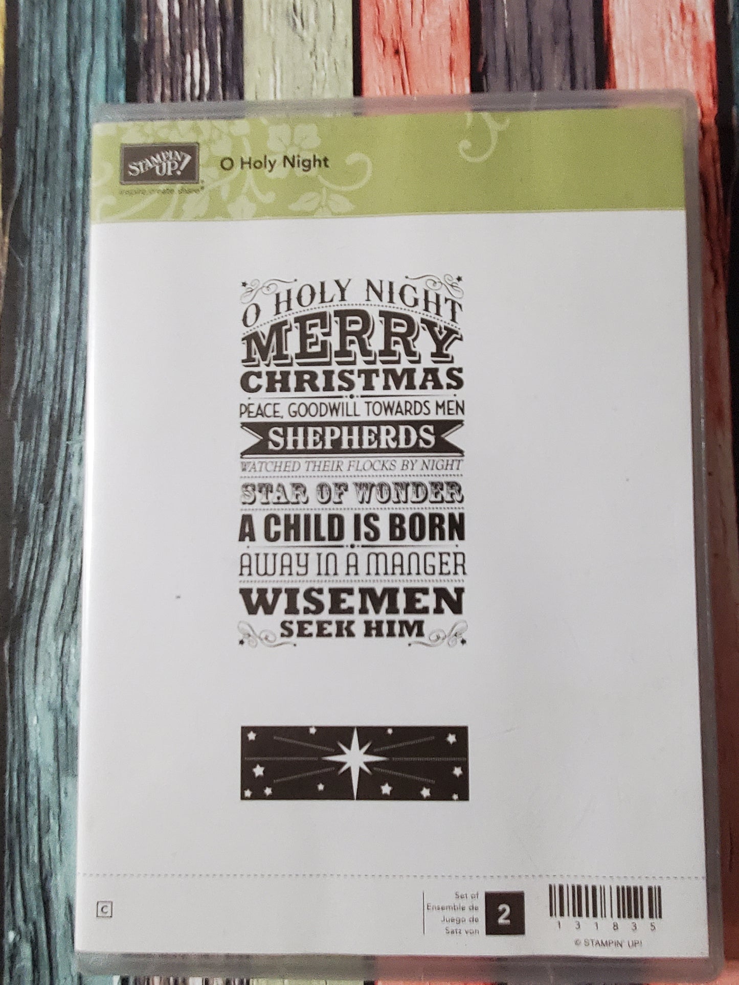 Stampin' UP! "O Holy Night" Stamp Set