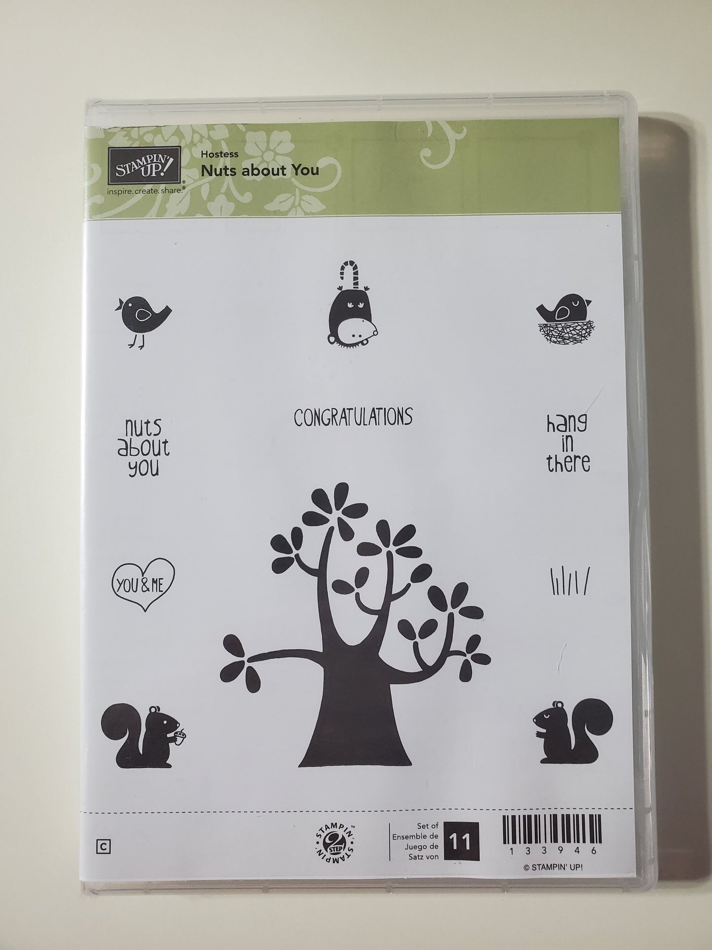 Stampin' UP! "Nuts about You" Stamp Set