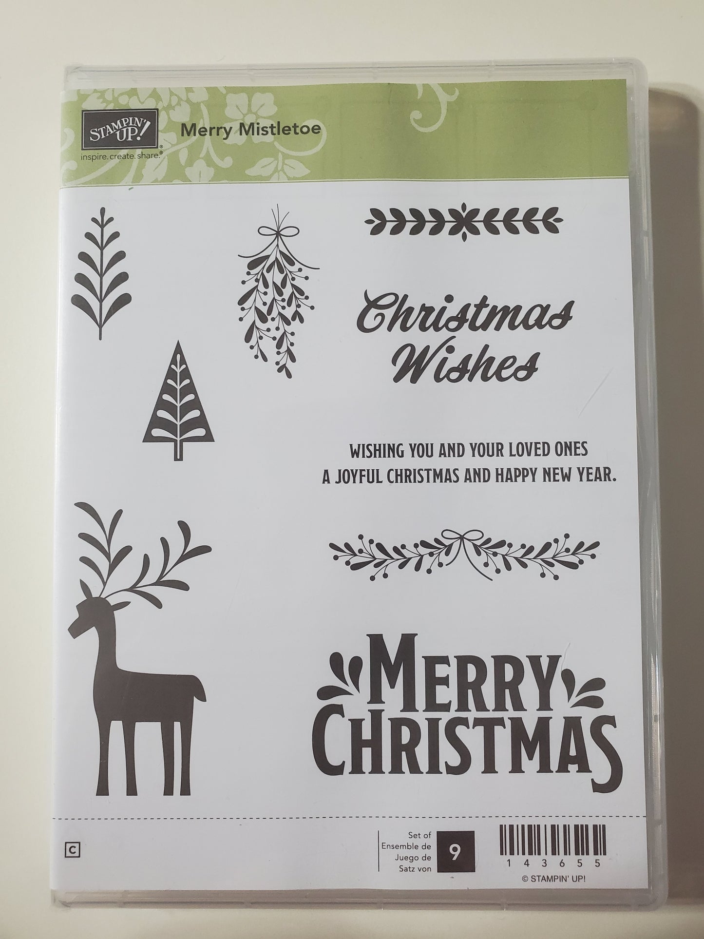 Stampin' UP! "Merry Mistletoe" Stamp Set