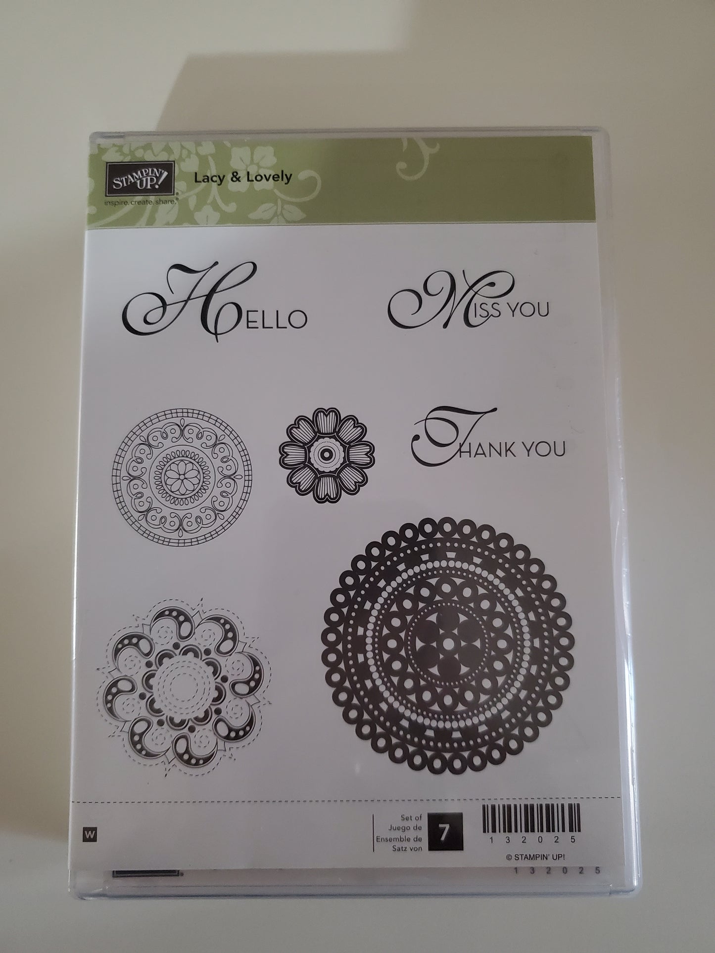 Stampin' UP! "Lacy & Lovely" Stamp Set