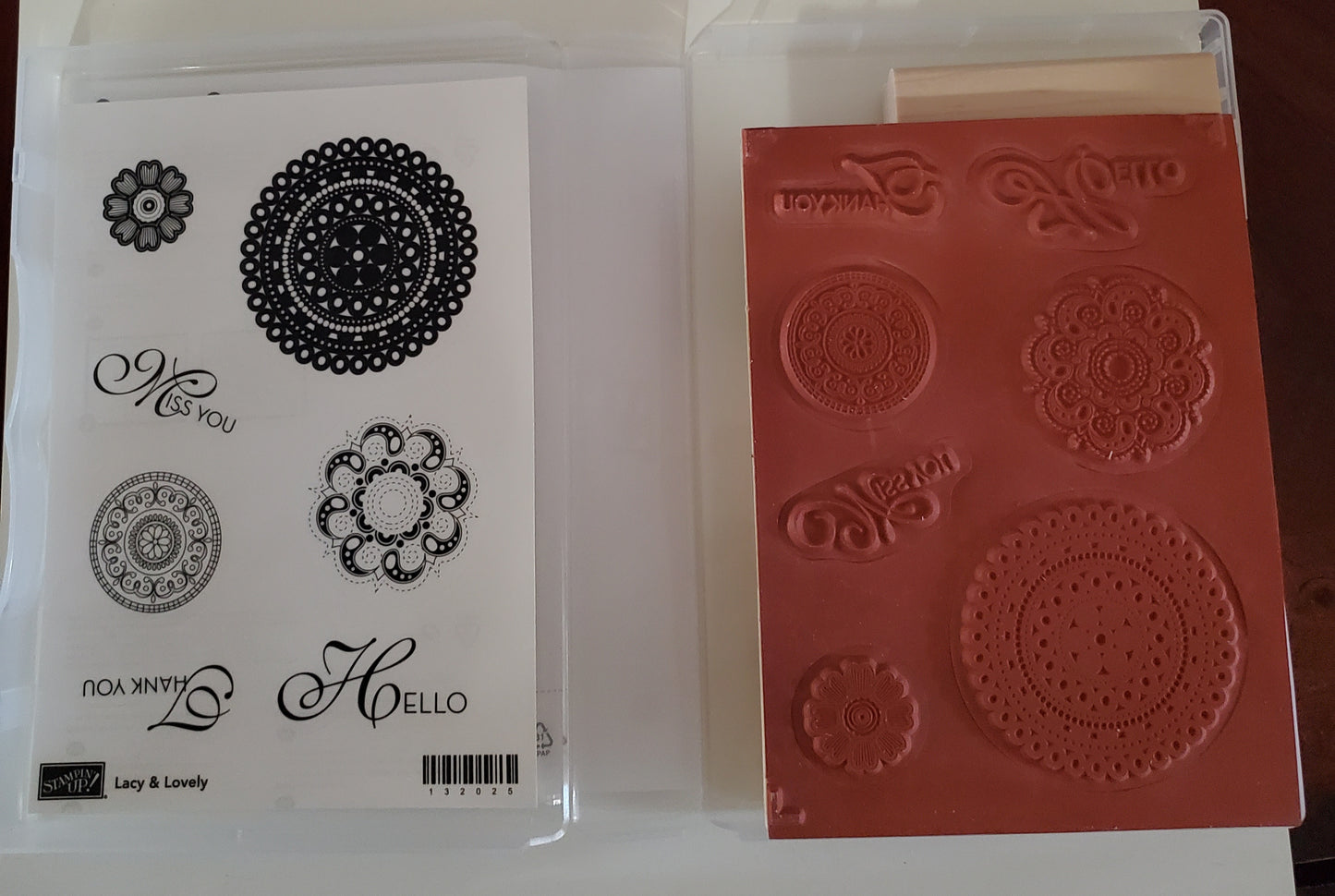 Stampin' UP! "Lacy & Lovely" Stamp Set