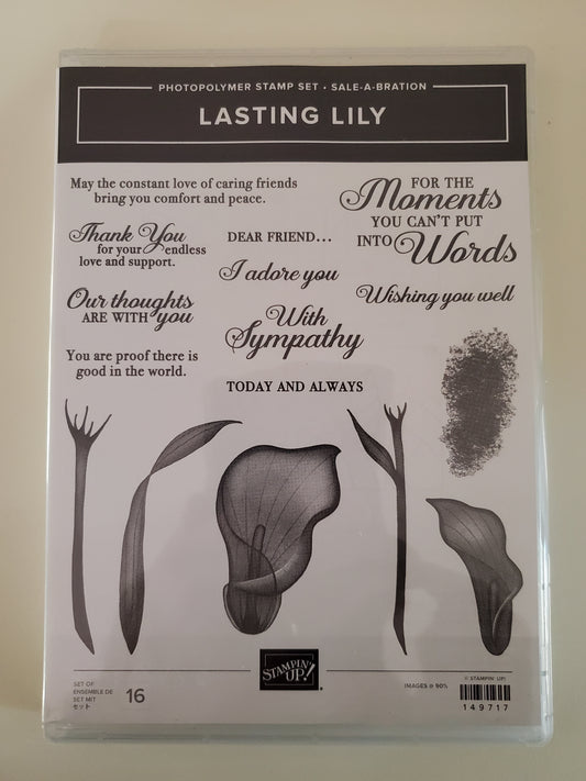 Stampin' UP! "Lasting Lily" Stamp Set