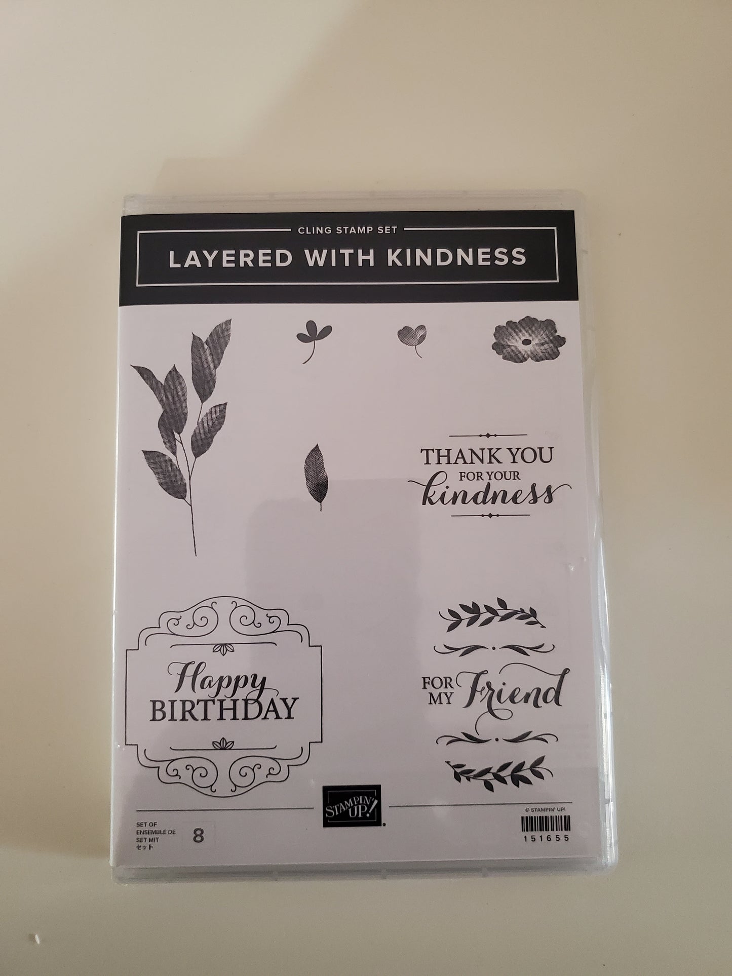 Stampin' UP! "Layered With Kindness" Stamp Set