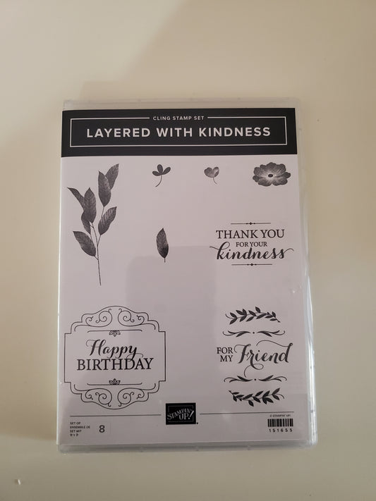 Stampin' UP! "Layered With Kindness" Stamp Set