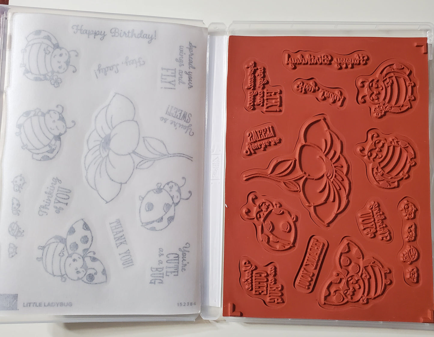 Stampin' UP! "Little Ladybug" Stamp Set