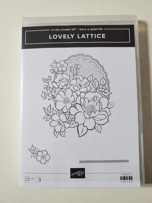 Stampin' UP! "Lovely Lattice" Stamp Set