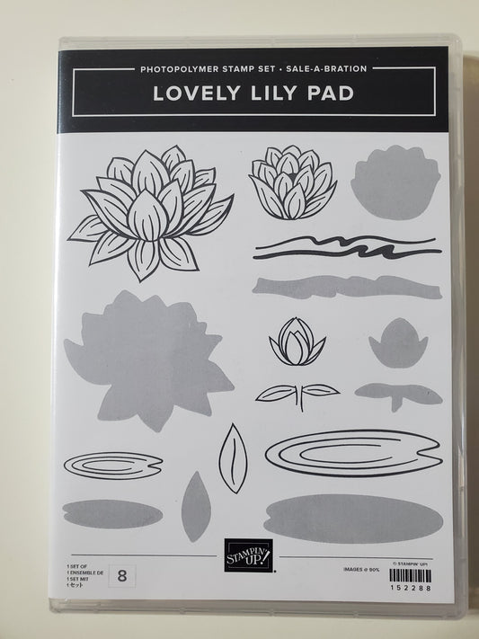 Stampin' UP! "Lovely Lily Pad" Stamp Set - With Dies